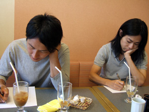 L:Takahisa Gomi R:Tomokazu Iwaki