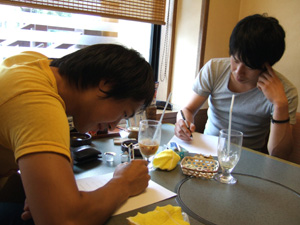 L:Takuto Gomi R:Hiromichi Nakano